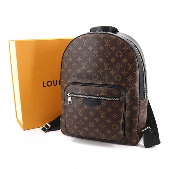 Louis Vuitton Monogram Macassar Josh NV Backpack Rucksack - Picture 7 of 8